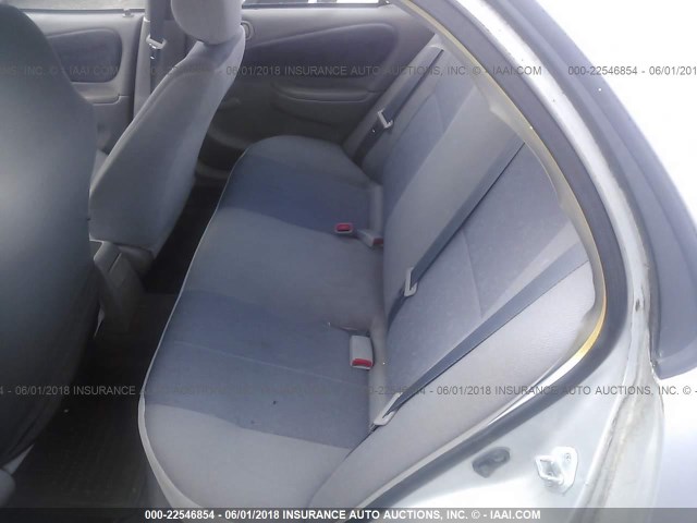 1NXBR12E8XZ226119 - 1999 TOYOTA COROLLA VE/CE/LE 银色 照片 8