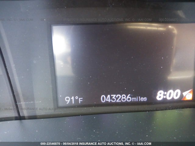 2HGFB2F91FH540808 - 2015 HONDA CIVIC EXL შავი ფოტო 7