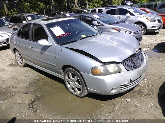 3N1AB51D24L489784 - 2004 NISSAN SENTRA SE-R SPEC V SILVER photo 1