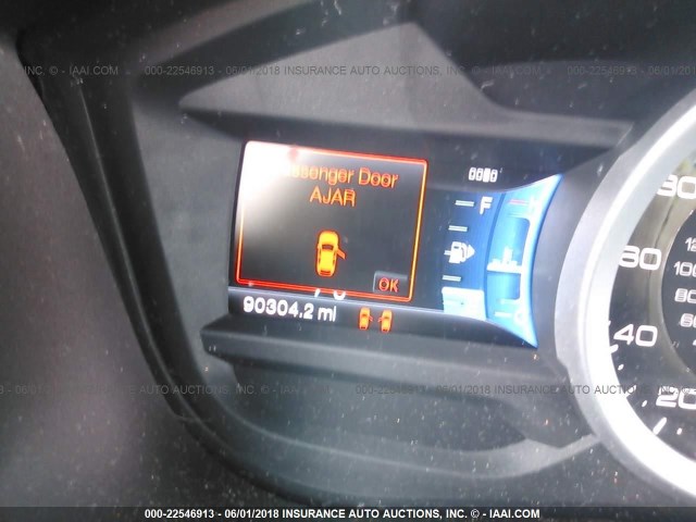 1FMHK8F86BGA10854 - 2011 FORD EXPLORER LIMITED Weiß Foto 7