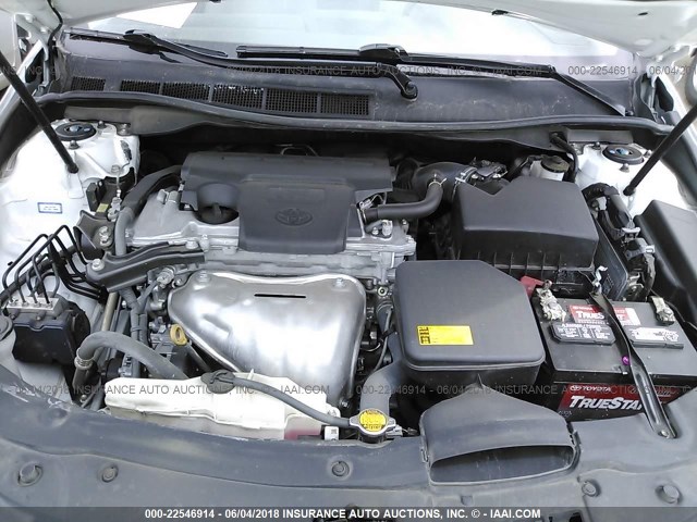 4T1BF1FK2FU924278 - 2015 TOYOTA CAMRY LE/XLE/SE/XSE WHITE photo 10