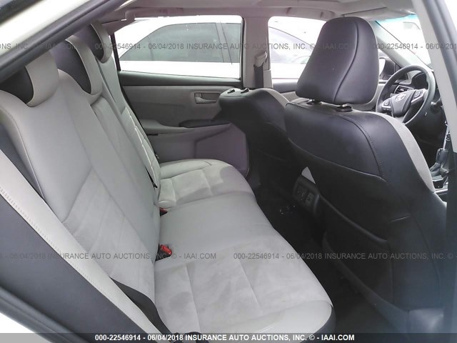 4T1BF1FK2FU924278 - 2015 TOYOTA CAMRY LE/XLE/SE/XSE WHITE photo 8