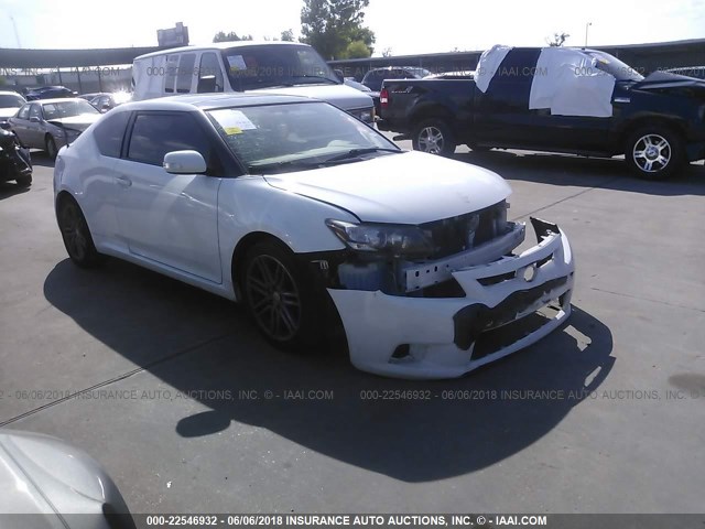 JTKJF5C78C3040640 - 2012 TOYOTA SCION TC 白色 照片 1