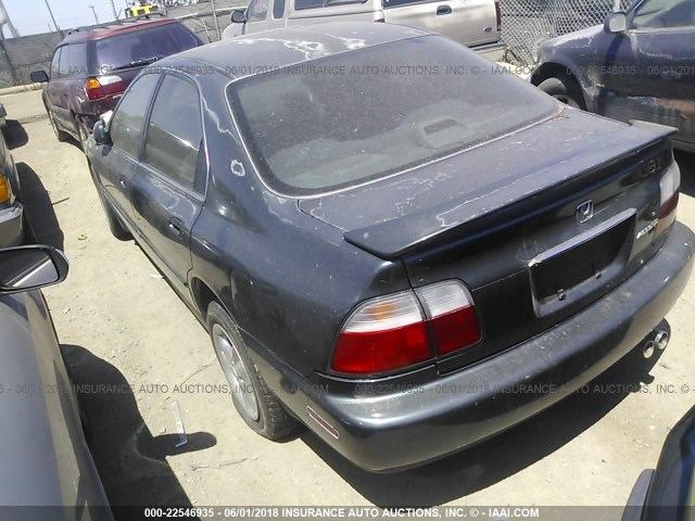 1HGCD5658TA156675 - 1996 HONDA ACCORD EX/EX-R GREEN photo 3