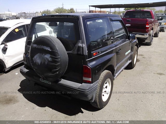 2CNBJ1865S6934486 - 1995 GEO TRACKER BLACK photo 4