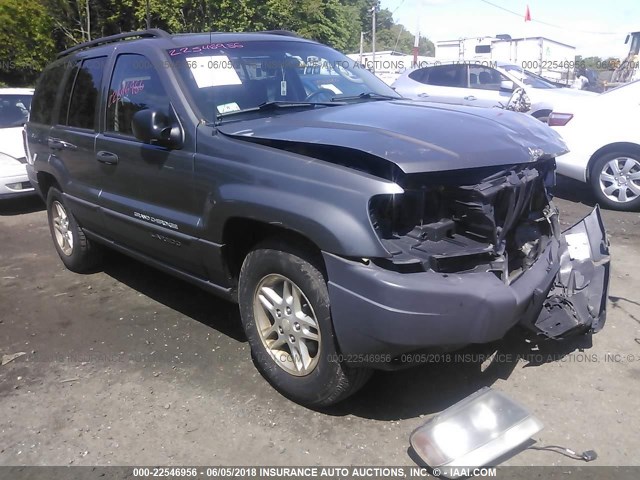 1J4GX48S44C301621 - 2004 JEEP GRAND CHEROKEE LAREDO/COLUMBIA/FREEDOM 灰色 照片 1