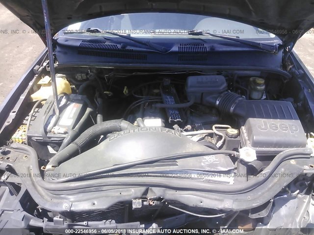 1J4GX48S44C301621 - 2004 JEEP GRAND CHEROKEE LAREDO/COLUMBIA/FREEDOM 灰色 照片 10