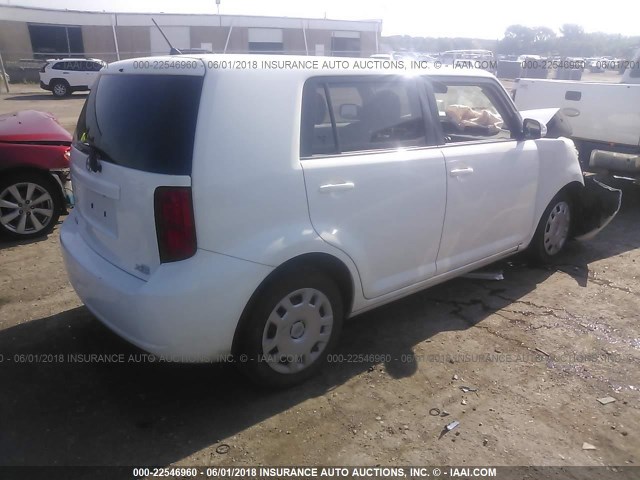 JTLKE50E491066386 - 2009 TOYOTA SCION XB Weiß Foto 4