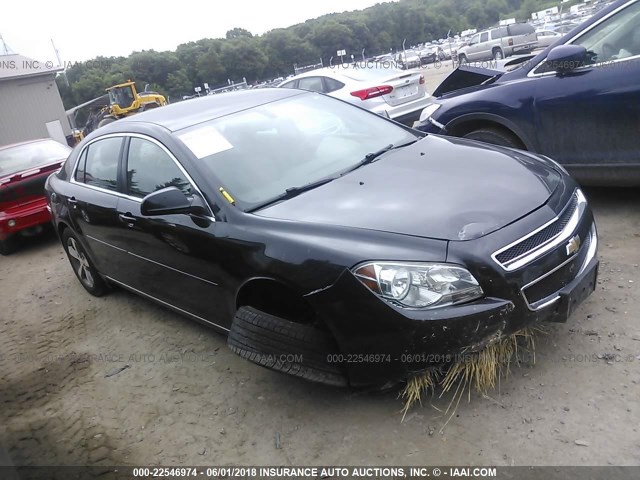 1G1ZC5E15BF158128 - 2011 CHEVROLET MALIBU 1LT 黑色 照片 1