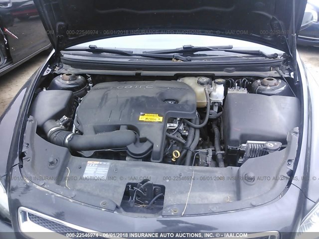 1G1ZC5E15BF158128 - 2011 CHEVROLET MALIBU 1LT 黑色 照片 10