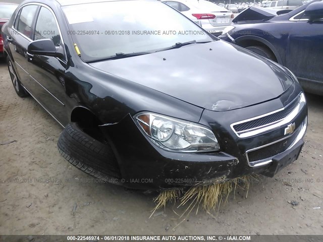 1G1ZC5E15BF158128 - 2011 CHEVROLET MALIBU 1LT 黑色 照片 6
