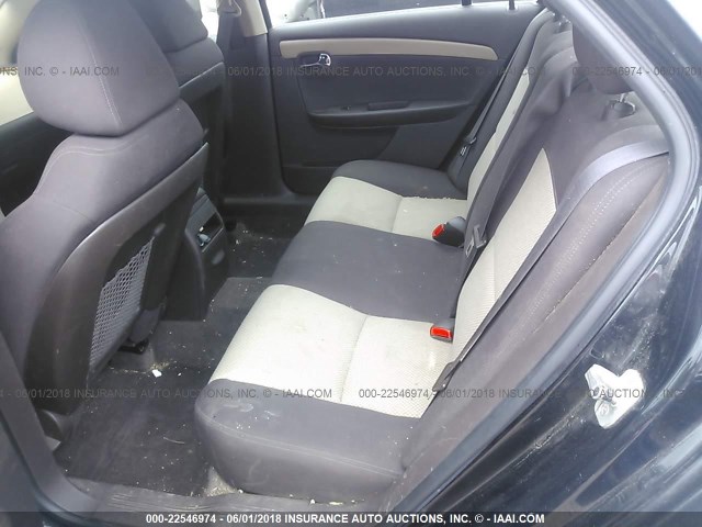 1G1ZC5E15BF158128 - 2011 CHEVROLET MALIBU 1LT 黑色 照片 8
