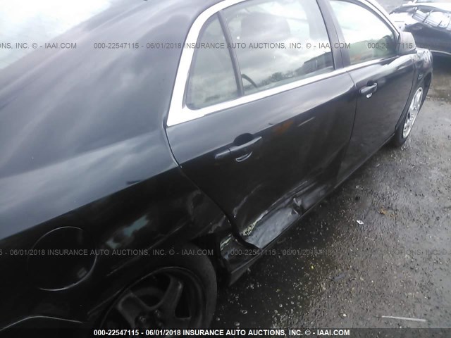1G1ZG57N694269393 - 2009 CHEVROLET MALIBU LS 黑色 照片 6