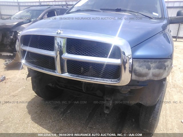3D7KS28C05G859921 - 2005 DODGE RAM 2500 ST/SLT 蓝色 照片 6