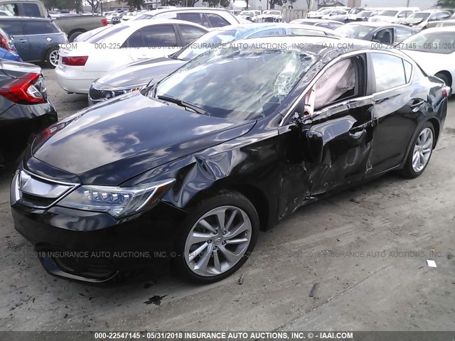 19UDE2F75HA011277 - 2017 ACURA ILX PREMIUM/TECH BLACK photo 2