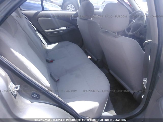 3N1CB51D84L885758 - 2004 NISSAN SENTRA 1.8/1.8S TAN photo 8