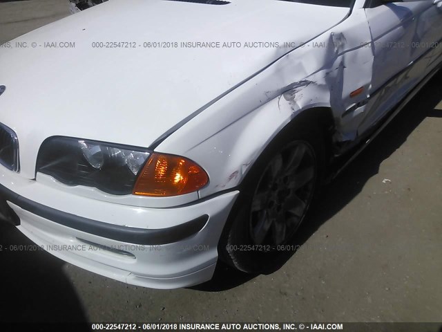 WBAAM3334XFP59366 - 1999 BMW 323 I AUTOMATIC WHITE photo 6