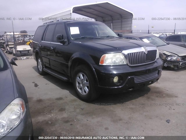5LMFU27R13LJ14356 - 2003 LINCOLN NAVIGATOR BLACK photo 1
