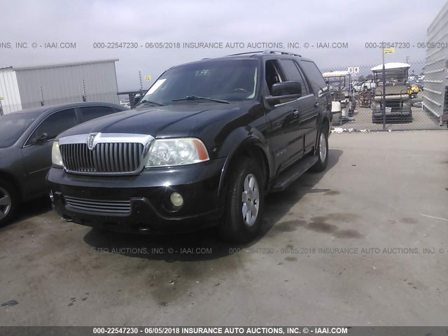 5LMFU27R13LJ14356 - 2003 LINCOLN NAVIGATOR BLACK photo 2