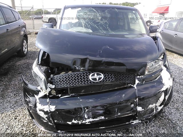 JTLKE50EX81030216 - 2008 TOYOTA SCION XB Schwarz Foto 6