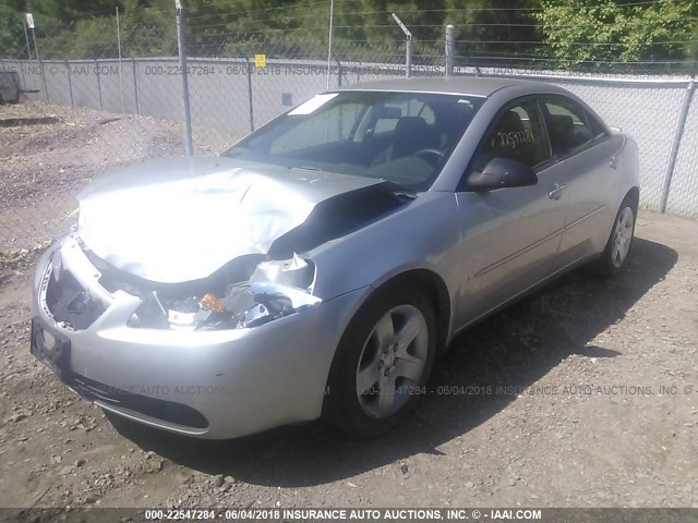 1G2ZG58B074183249 - 2007 PONTIAC G6 SE SILVER photo 2