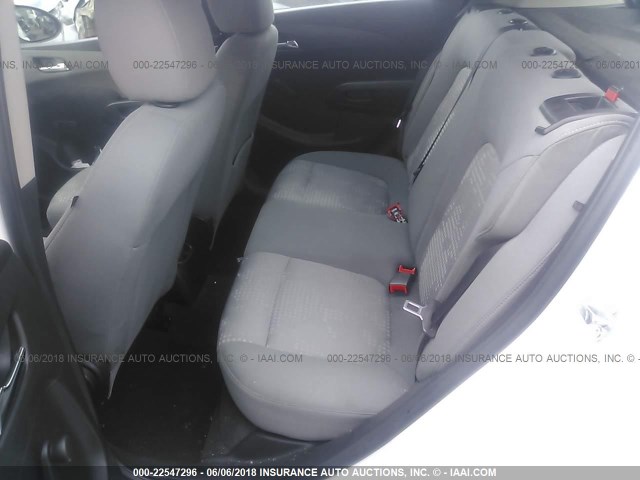 1G1JA6SH8D4230948 - 2013 CHEVROLET SONIC LS თეთრი ფოტო 8