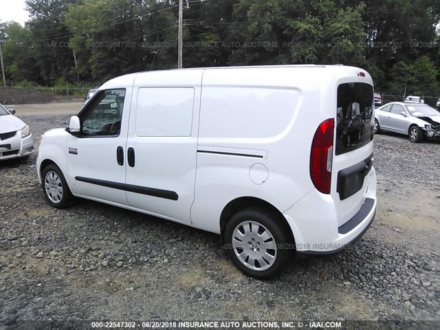 ZFBERFBT9G6B00570 - 2016 RAM PROMASTER CITY SLT WHITE photo 3