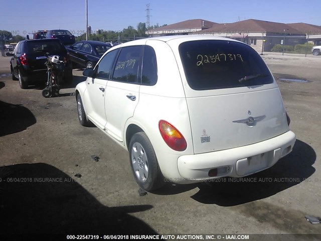 3C4FY58B25T630022 - 2005 CHRYSLER PT CRUISER TOURING WHITE photo 3