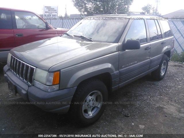 1J4GZ58S0VC583970 - 1997 JEEP GRAND CHEROKEE LAREDO/TSI GOLD photo 2