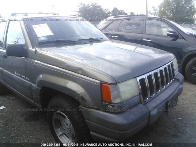 1J4GZ58S0VC583970 - 1997 JEEP GRAND CHEROKEE LAREDO/TSI GOLD photo 6