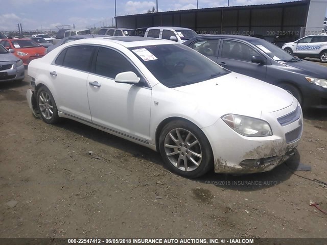 1G1ZK57728F243747 - 2008 CHEVROLET MALIBU LTZ 白色 照片 1