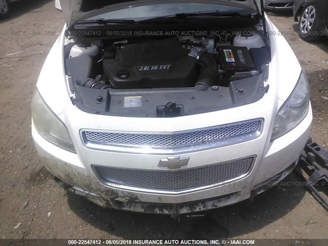 1G1ZK57728F243747 - 2008 CHEVROLET MALIBU LTZ 白色 照片 10