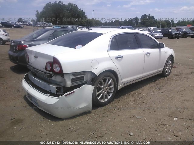 1G1ZK57728F243747 - 2008 CHEVROLET MALIBU LTZ 白色 照片 4