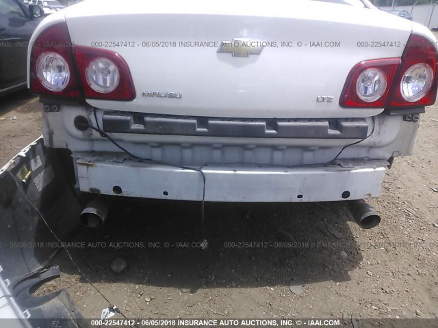 1G1ZK57728F243747 - 2008 CHEVROLET MALIBU LTZ 白色 照片 6