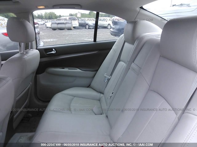 JN1DV6AR9BM651760 - 2011 INFINITI G25 BLACK photo 8