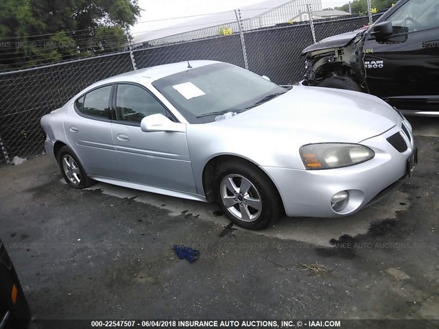 2G2WP522851143568 - 2005 PONTIAC GRAND PRIX SILVER photo 1