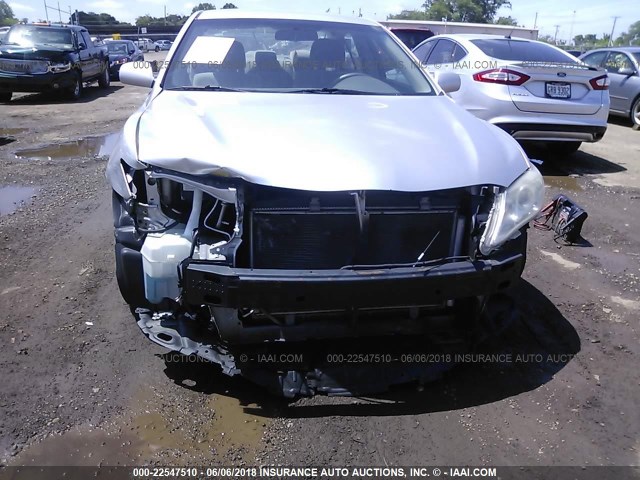 4T1BF3EK0AU060790 - 2010 TOYOTA CAMRY SE/LE/XLE SILVER photo 6