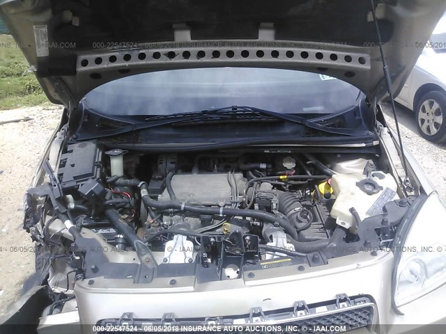 1GNDV23L36D161682 - 2006 CHEVROLET UPLANDER LS GOLD photo 10