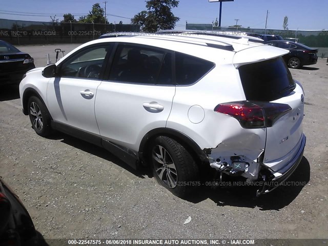 JTMRFREV5JJ718041 - 2018 TOYOTA RAV4 ADVENTURE/XLE 白色 照片 3