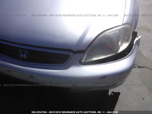 2HGEJ6616YH598626 - 2000 HONDA CIVIC SE SILVER photo 6