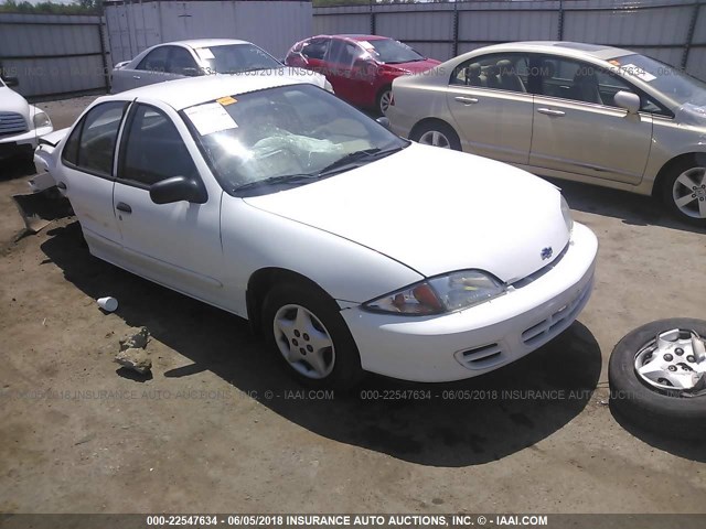 1G1JC524927448359 - 2002 CHEVROLET CAVALIER CNG WHITE photo 1