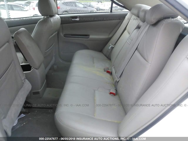 4T1BE32K85U589322 - 2005 TOYOTA CAMRY LE/XLE/SE Ağ foto 8