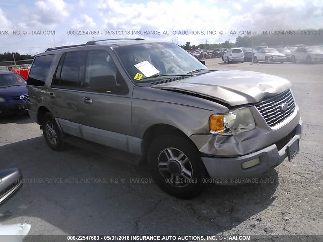 1FMRU15WX3LB12060 - 2003 FORD EXPEDITION XLT GOLD photo 1