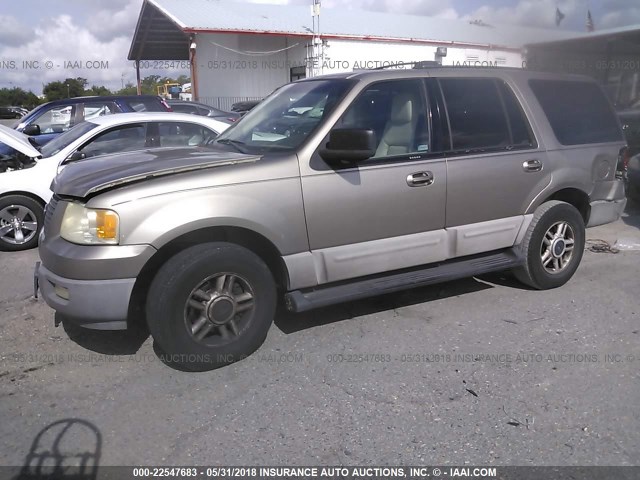 1FMRU15WX3LB12060 - 2003 FORD EXPEDITION XLT GOLD photo 2