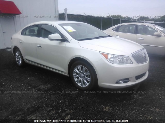 1G4GD5GR2CF311608 - 2012 BUICK LACROSSE PREMIUM WHITE photo 1