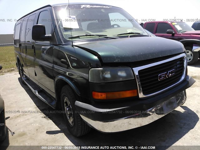 1GDFG15X731214513 - 2003 GMC SAVANA RV G1500 GREEN photo 1