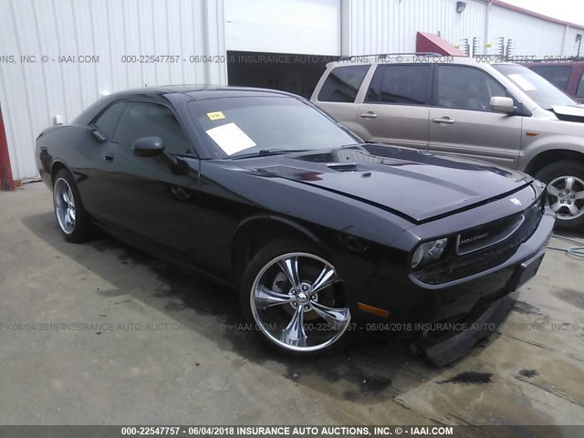 2B3LJ44V79H592398 - 2009 DODGE CHALLENGER SE BLACK photo 1