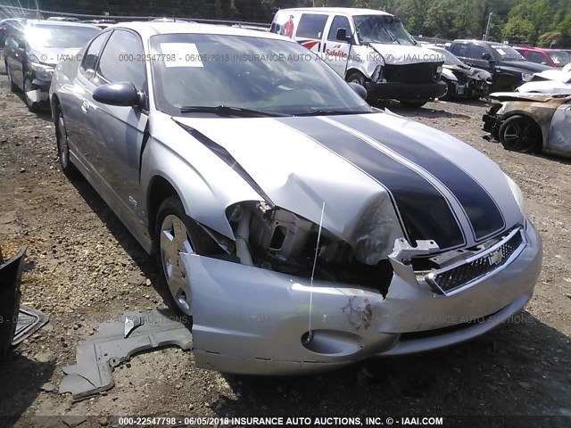 2G1WL15C879246717 - 2007 CHEVROLET MONTE CARLO SS ვერცხლისფერი ფოტო 6