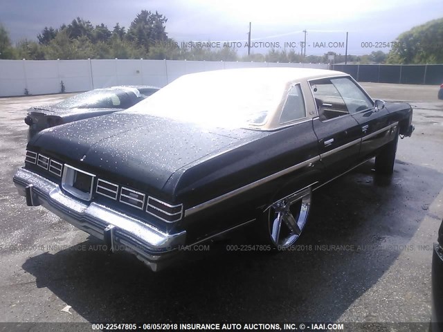 1N39L6J271126 - 1976 CHEVROLET CAPRICE BLACK photo 4