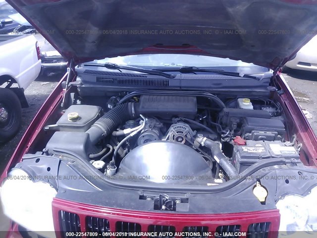 1J4GR48K86C242635 - 2006 JEEP GRAND CHEROKEE LAREDO/COLUMBIA/FREEDOM 红色 照片 10